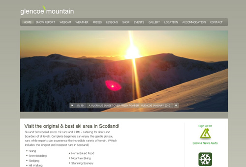 Brochure, e-commerce, streaming video, social network feeds - what doesn't it have!